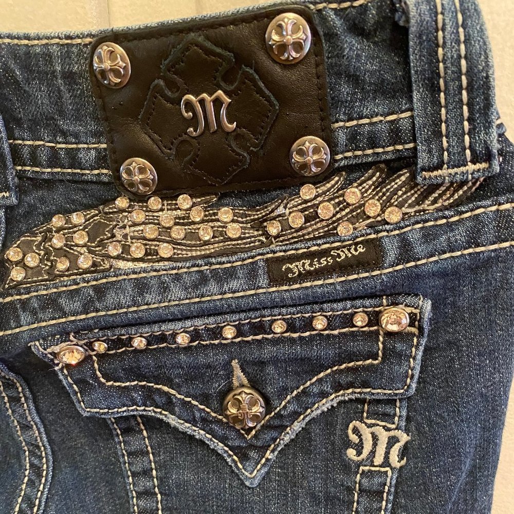 Miss Me Embellished Boot Cut Jeans